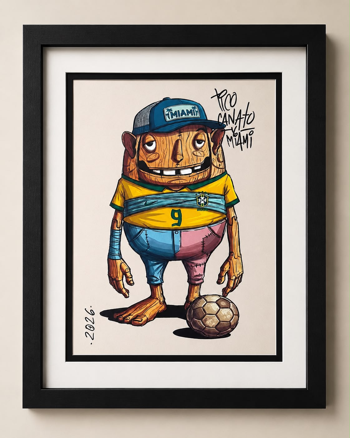 Pico Canato Miami — original artwork by Tico Canato
